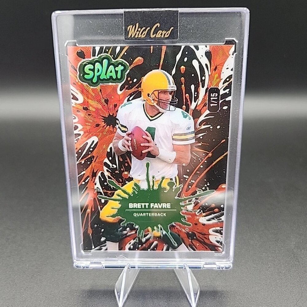Brett Favre 1/15 Green Bay Packers 2025 Wild Card Splat